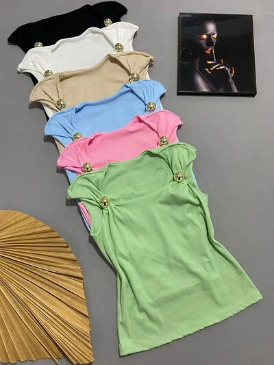 Foto Blusa Canelada Yasmin