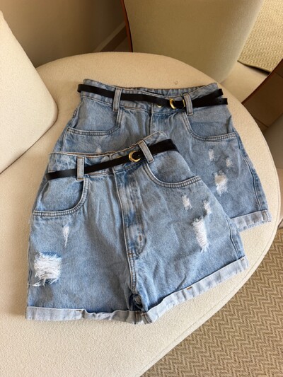 Foto Short Mom com Cinto 342