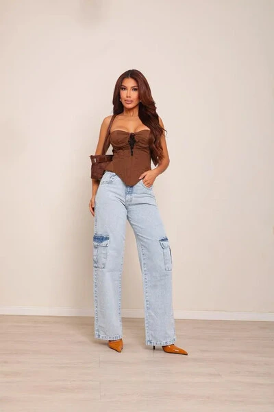 Foto Calça Wid Leg Cargo 08.315.