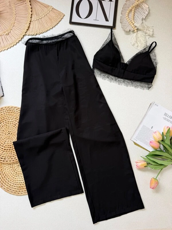 Conjunto Rendado Glamour