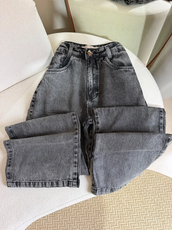 Calça Widleg Grafite Slim 842