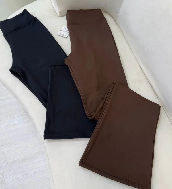 Legging Flare Flanelada 000347