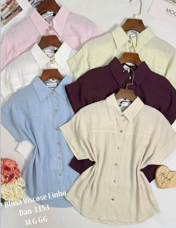 Camisa Linho Luiza 1153