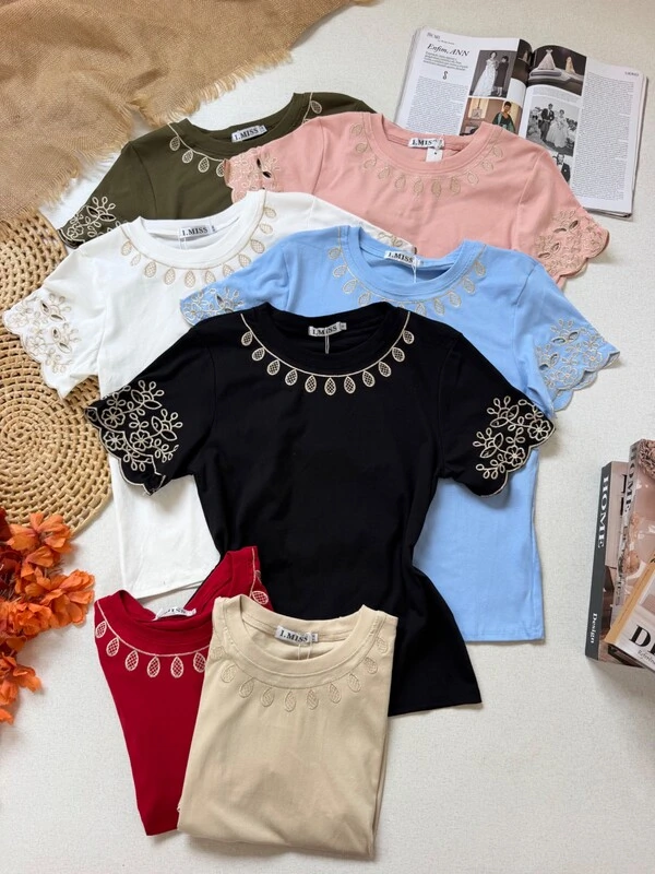 Blusa Bordada Celina