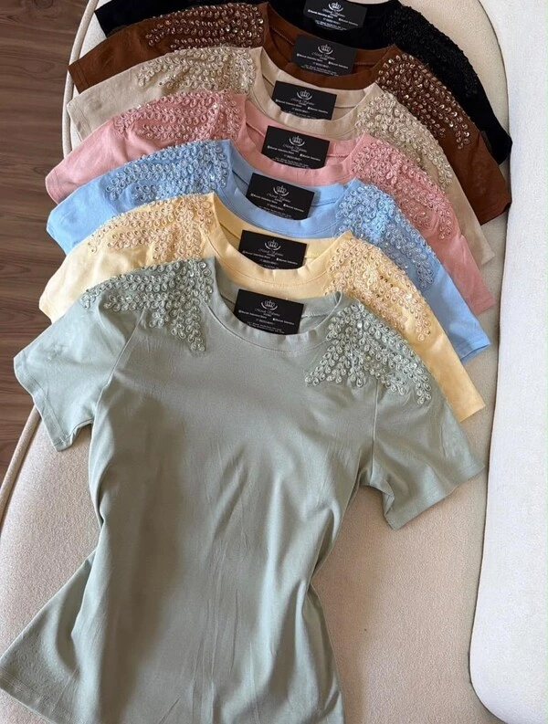 Blusinha com Pedras Monise 7633