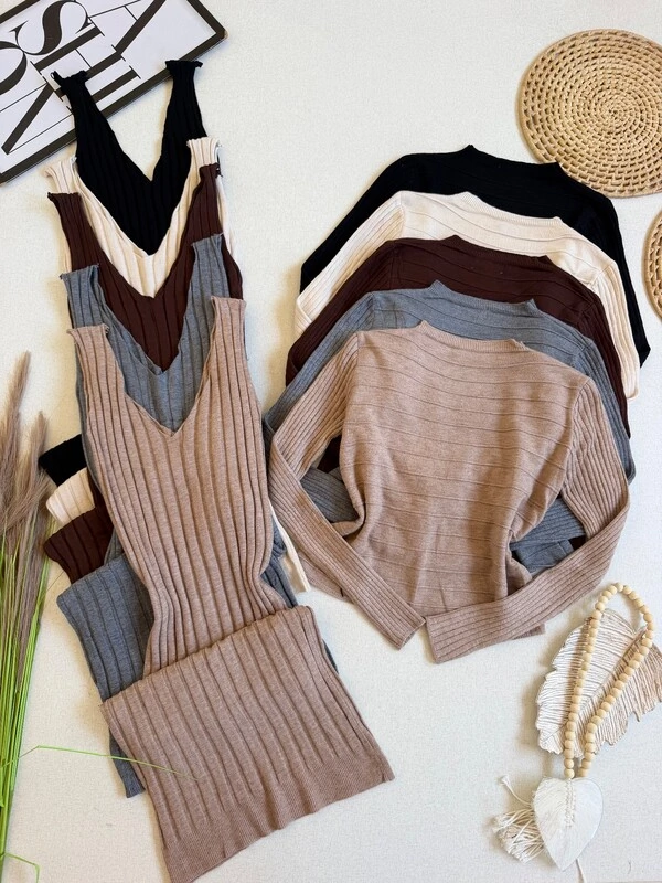 Conjunto Vestido e Blusa Ariana 000149