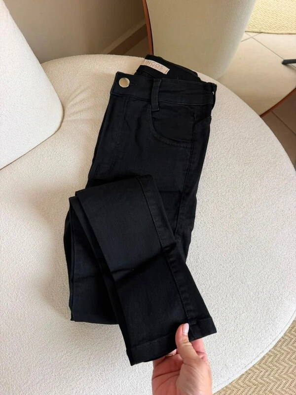 Calça Jeans Gringos Skinny Preto 01794