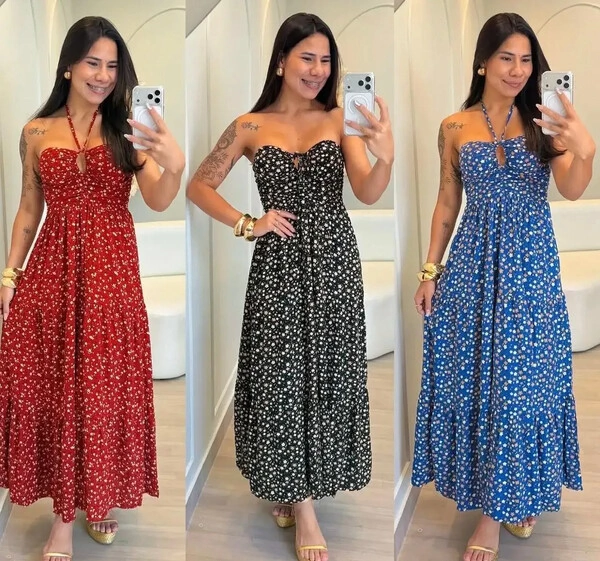 Vestido Floral Cintia 000259