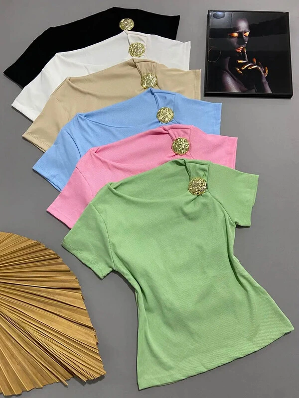 Blusa Canelada Rebeca