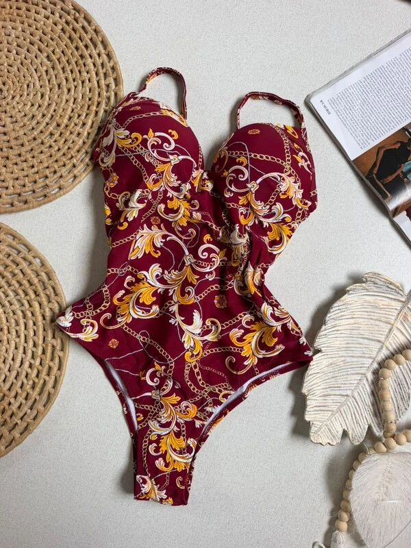 Maiô Estampado Bordo 77537