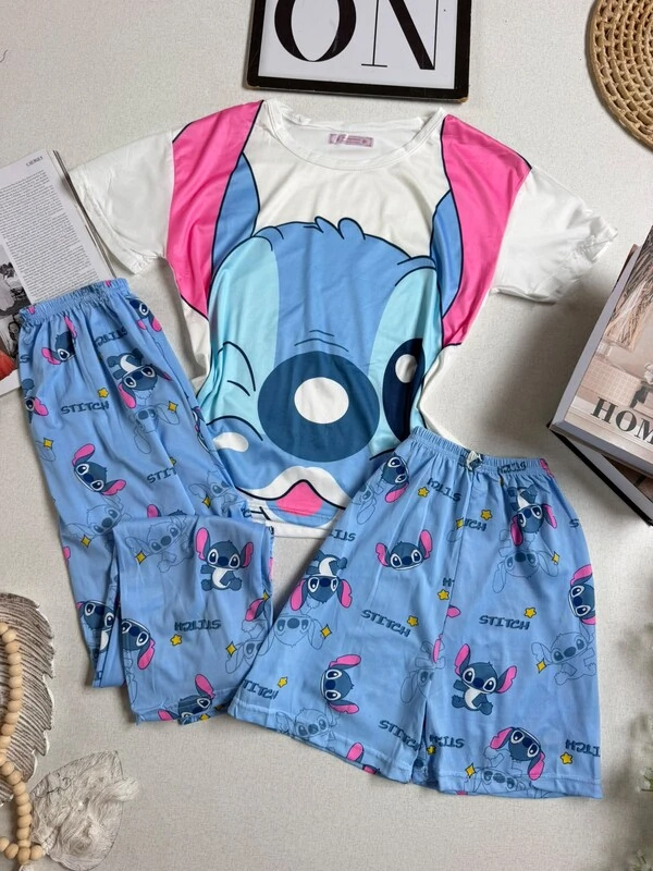 Pijama Stitch Azul