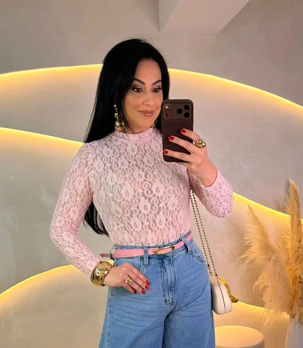 Blusa Renda Laine