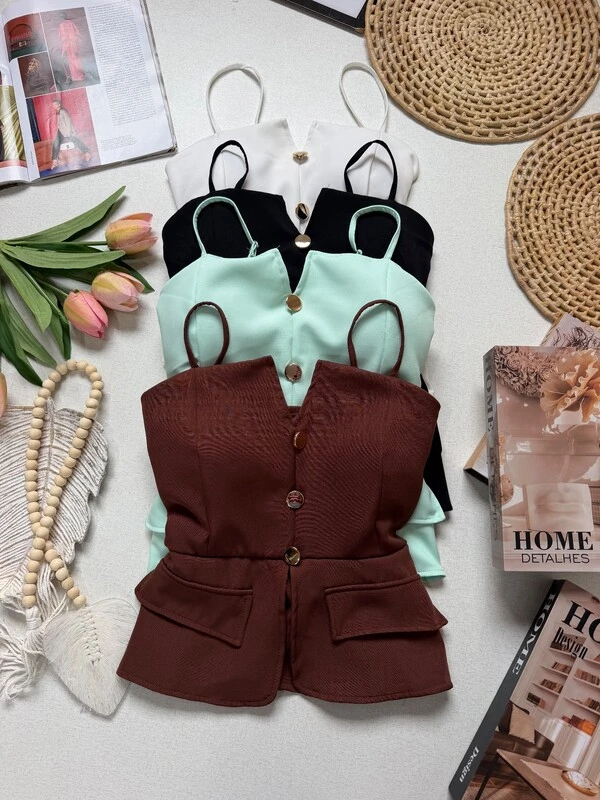 Blusa Peplum Ester