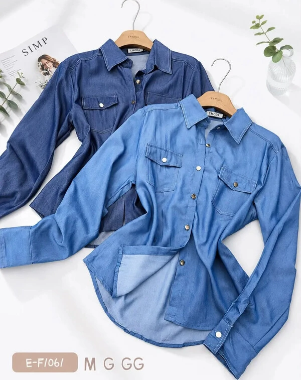 Camisa Jeans Suelen 1061