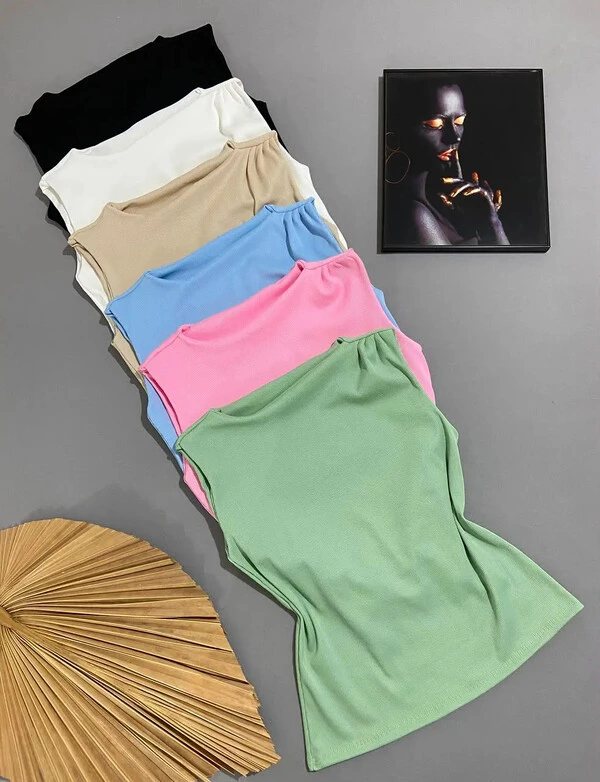 Blusa Canelada Alana