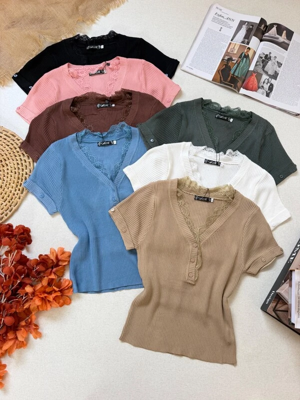Blusa Canelada Suzi