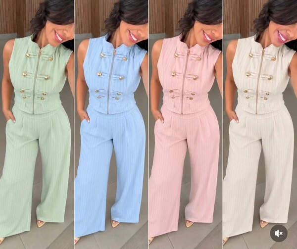 Conjunto Listrado Maya 000116