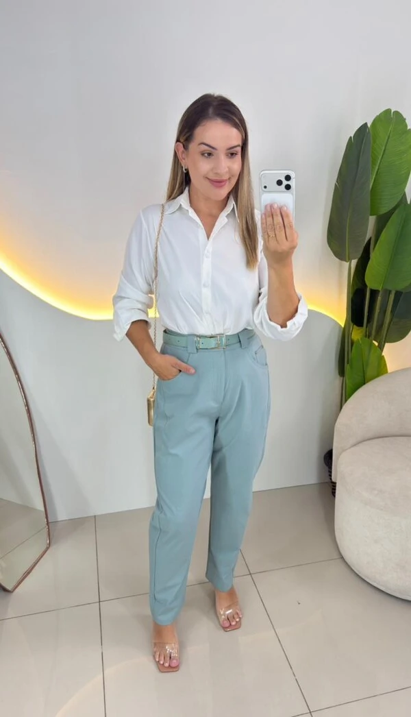 Calça Alfaiataria com Elastano 0006040