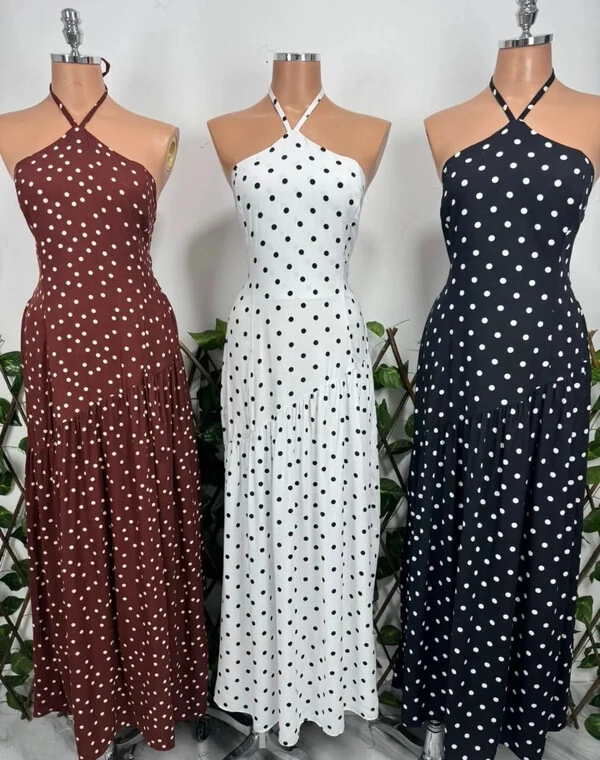 Vestido Poá Agatha 000259