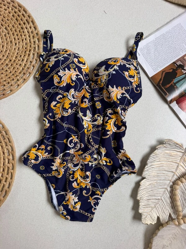 Maiô Estampado Azul Escuro 77537