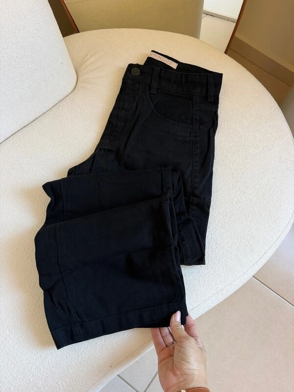 Calça Widleg Preta 824