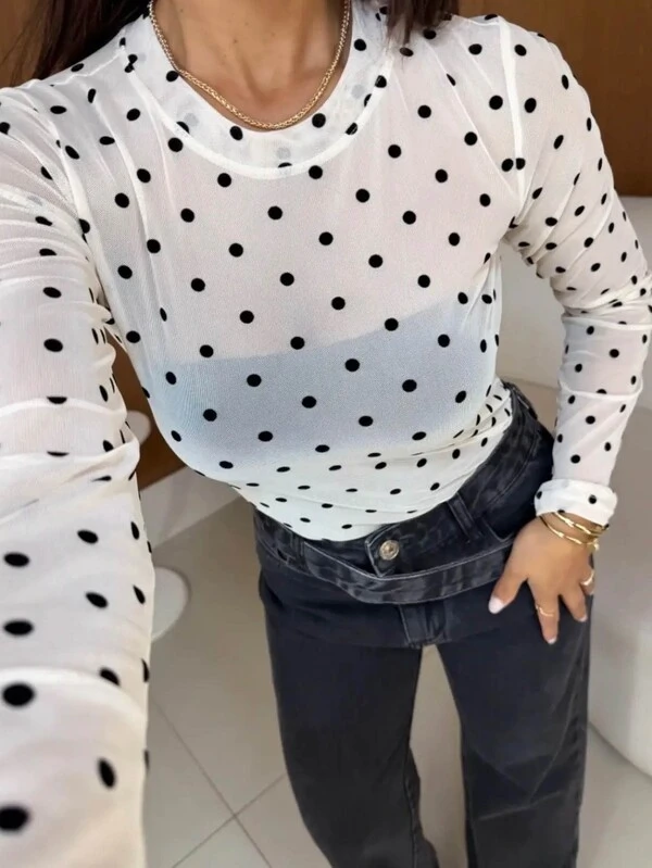 Body Tule Poá