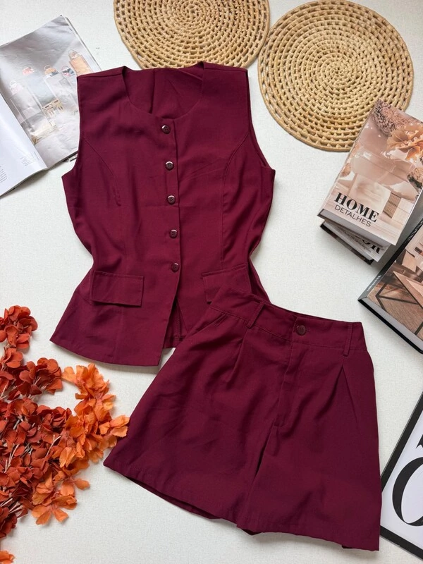Conjunto Colete Vera