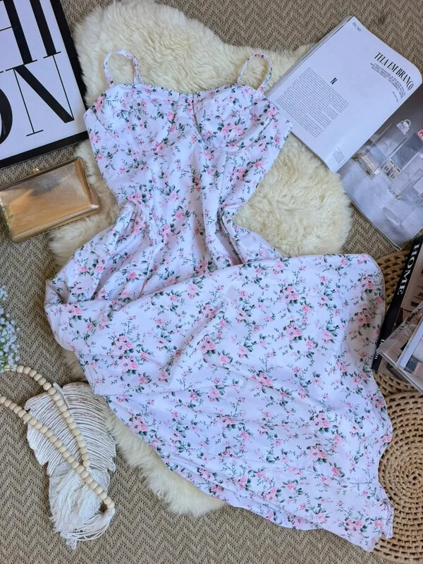 Vestido Floral Maya Rosa