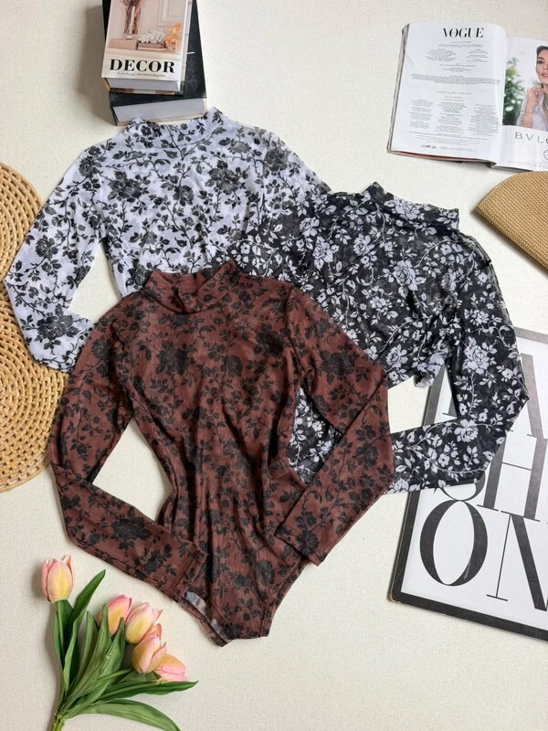 Body Tule Floral