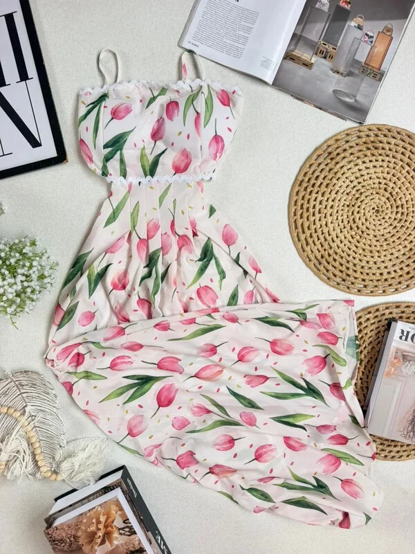 Vestido Longo Floral 000149