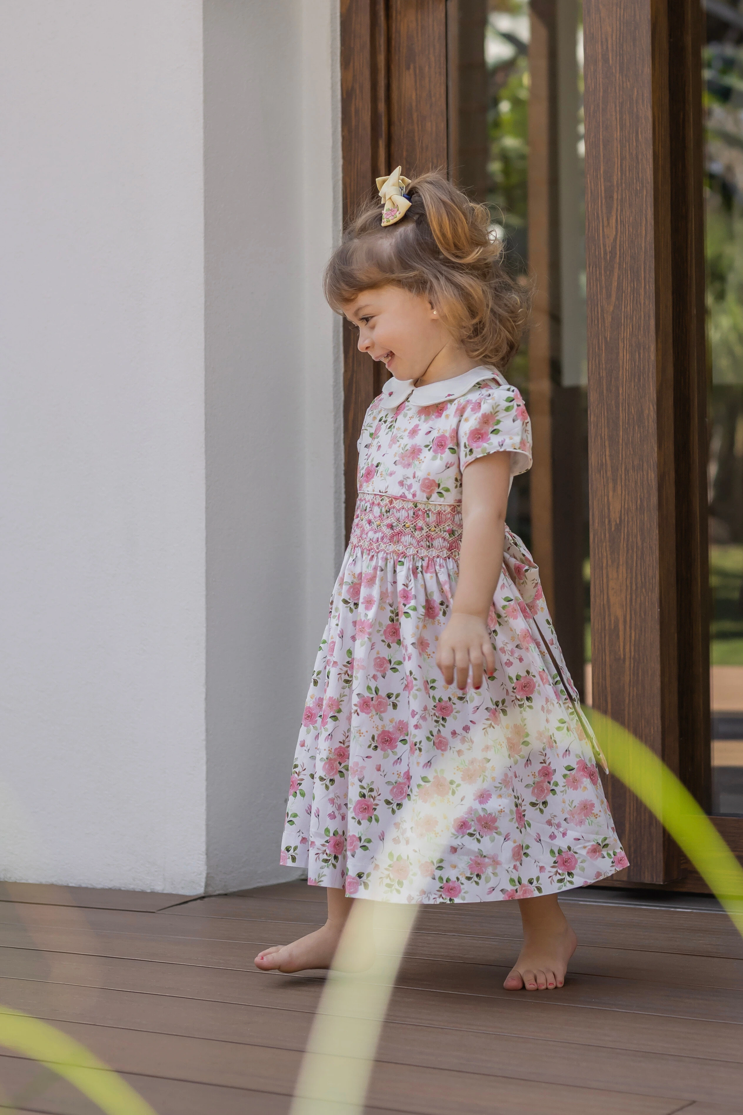 Foto Vestido Carola Jardim Rosa
