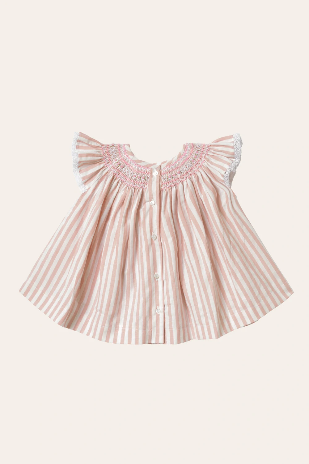 FotoVestido Isabel Listrado Rosa