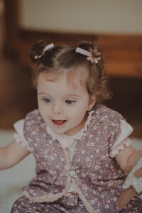 Colete Veludinho Floral Dream Colorido com Vinho