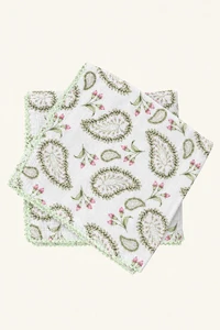 Kit Fralda Estampa Paisley Colorido