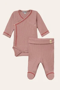 Conjunto Kimono Canelado Rose