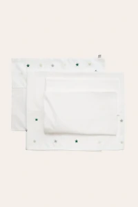Conjunto Lençol Berço Estrela Salpicado Padrão 59