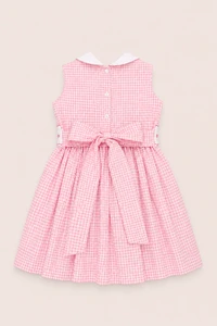 Vestido Ariela Vichy Rosa