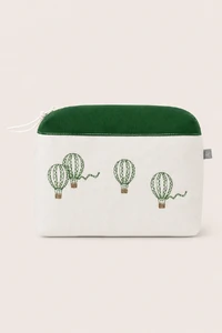 Necessaire de Fustao Balloon Tons de Verde