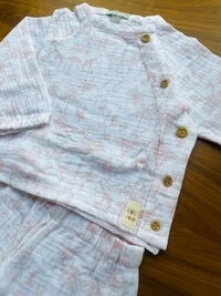 Conjunto Gaze Toile Du Jouy Rosa