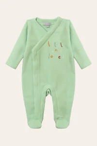 Macacão Soft Bordado Verde