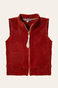 Colete Pelinho Terracota