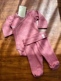 Conjunto kimono canelado Terracota