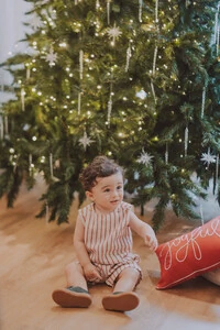 Jardineira Gaspar Vermelho cru