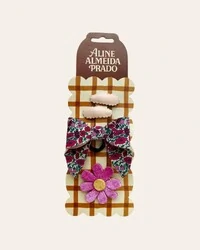 Kit Fivelas Liberty Margarida Tons de Rosa