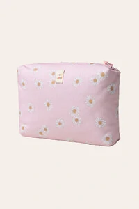Necessaire Estampa Daisy Rosa