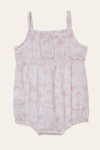 Pimpão Gaze Toile Du Jouy Rosa