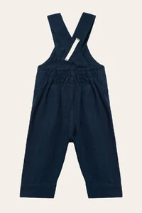 Jardineira Amor Azul Marinho