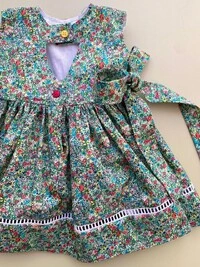 Vestido Alice Floral Miúdo Colorido