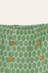 Shorts Sabiá Poá Verde
