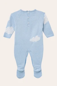 Macacão Nuvem Azul Bebê